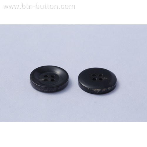 High-end horn buttons for suits